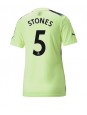 Manchester City John Stones #5 Ausweichtrikot für Frauen 2022-23 Kurzarm